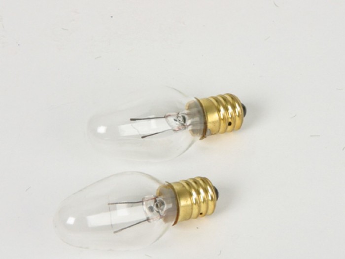 Afbeelding bij LuVille reservelampjes, set van 2, E10 12 Volt